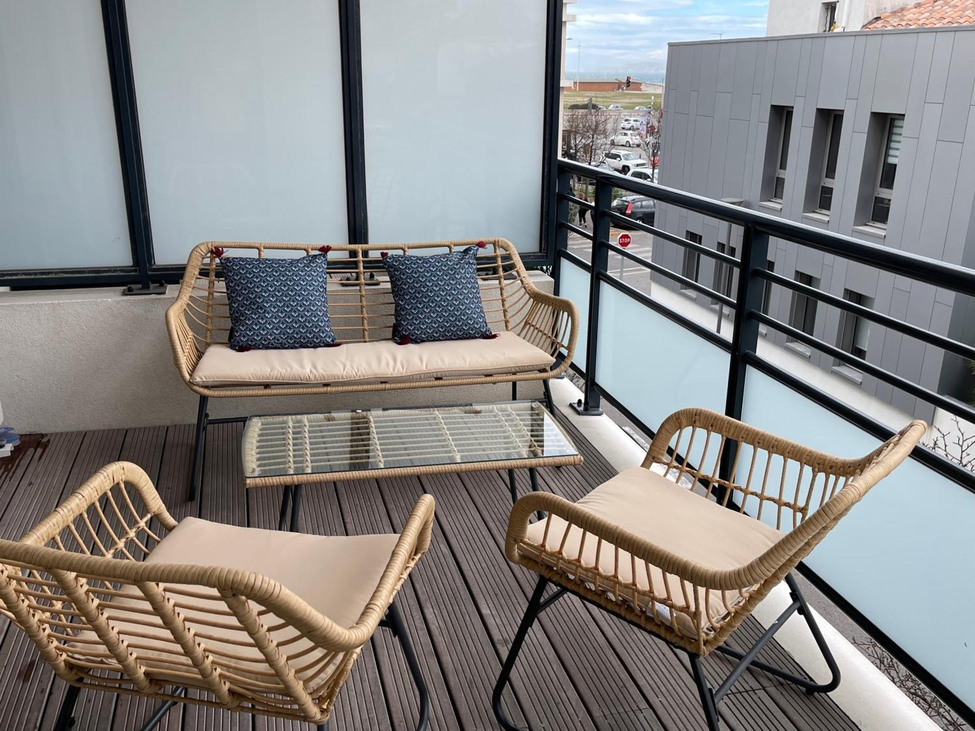 Prado Plage David - Stade Velodrome - Parc Chanot - Luxury Apartment By The Sea Marseilles Exterior foto